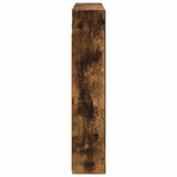 Bathroom Mirror Cabinet with Shelf Smoked Oak 80 x 14.5 x 70 cm 889107