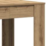 Dining Table Artisan Oak 140x74.5x76 cm Engineered Wood 856573