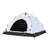 Camping Tent 5-Person White Blackout Fabric Quick Release 4004176