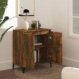 Sideboard Smoked Oak 60x35x70 cm Engineered Wood 815159