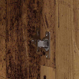 Bathroom Furniture Set with Shelf 3 pcs Brown Engineered wood 3334367