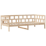 Daybed with Drawers without Mattress 90x200 cm Solid Wood 3302083