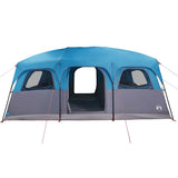 Family Tent Cabin 10-Person Blue Waterproof 94540