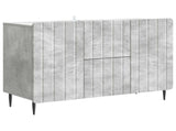 Sideboard Concrete Grey 89 x 34.5 x 62 cm Engineered Wood 894428