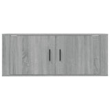 Wall Mounted TV Cabinet Grey Sonoma 100x34.5x40 cm 816638