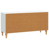 TV Cabinet White 99 x 34.5 x 50 cm Engineered Wood 894255