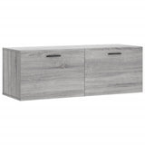 Wall Cabinet Grey Sonoma 100x36.5x35 cm Engineered Wood 830154