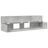Studio Desk Concrete Grey 152 x 40 x 19.5 cm Engineered Wood 8006671