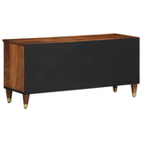 TV Cabinet Honey Brown 100 x 33 x 46 cm Solid Mango Wood 4018752