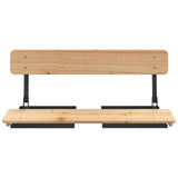 3 Piece Folding Beer Table Set Solid Wood Fir 363112