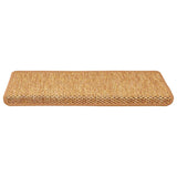 Stair Mats Self-adhesive Sisal-Look 15 pcs 65x21x4 cm Sisal 326889