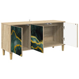 TV Cabinet WIJHE 102 x 33 x 50 cm Sonoma Engineered Wood 8007074