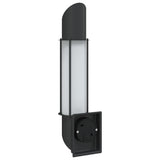 Outdoor Wall Lights 2pcs Black Stainless Steel 4006295