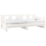 Pull-out Day Bed without Mattress White 2x cm 820293