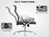 Fabric High Back Office Chair - Grey T3398P377428