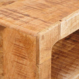 Dressing Table Brown 90 x 76 x 45 cm Solid Mango Wood 4104565