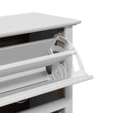 Shoe Rack BODO White 80x35x118 cm 4016881