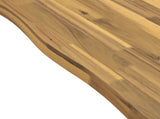 120 x 70 x 75 cm Solid Acacia Wood White and Black Rectangular 937493