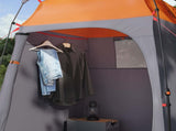 Instant Tent 2-Person Quick-Release with Roof Grey and Orange 42008395