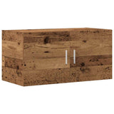 Wall Cabinet Old Wood 80x39x40 cm Engineered Wood 856028