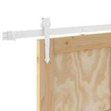 Sliding Door ORKDAL Natural and White 86 x 211 cm 3445592