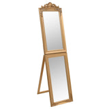 Free-Standing Mirror Gold 45x180 cm 351525