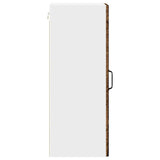 Wall Cabinet PORTO Old Wood 30 x 31 x 80 cm Engineered Wood 885371