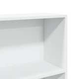 Bookcase White 80x24x143 cm Engineered Wood 857844