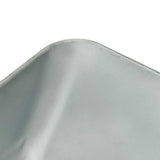 Wheelbarrow Tray Replacement Silver 80 x 60 x 25 cm 42007978