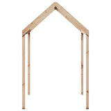 Kids' Bed Roof 217x95.5x159 cm Solid Wood Pine 846958