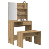 Dressing Table Set Artisan Oak Engineered Wood 3329190