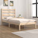 3103633 Bed Frame without Mattress Solid Wood 90x200 cm