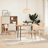 Table Top 120x60x4 cm Solid Wood Oak Oval 4009067