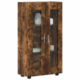 Sideboard FLORIN Smoked Oak 55.5 x 29 x 100 cm Engineered Wood 880256