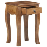 Bed Cabinet 28x28x46 cm Solid Mango Wood 321709