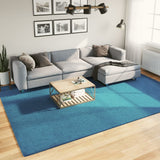 Rug OVIEDO Short Pile Turquoise 240x340 cm 375607