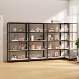 5-Layer Shelves 4 pcs Anthracite Steel&Engineered Wood 3154178