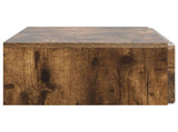 Wall-Mounted Side Table Smoked Oak 87.5 x 34.5 x 17 cm 898330