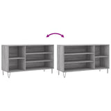 Shoe Cabinet Grey Sonoma 102x36x60 cm Engineered Wood 831418