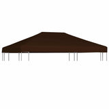 46625 Gazebo Top Cover 310 g/m 3x4 m Brown