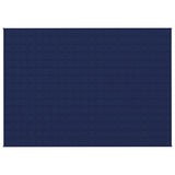 Weighted Blanket Blue 155x220 cm 11 kg Fabric 350741