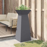 Pillar Planter Anthracite 40 x 40 x 100 cm 873856