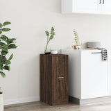 Apothecary Cabinet Brown Oak 30x41x77.5 cm Engineered Wood 855157