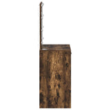 Dressing Table Smoked Oak 50 x 41 x 135 cm Engineered Wood 865041