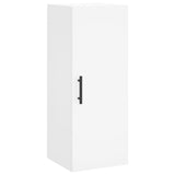 Highboard White 34.5x34x180 cm Engineered Wood 3199129