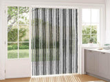 Insect Curtain Chenille Grey and Black 118 x 220 cm 100% PP 42034428