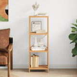 4-Tier Shelf 40x30x112 cm Solid Wood Oak 353815