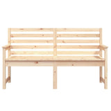 Garden Bench 159.5x48x91.5 cm Solid Wood Pine 824067