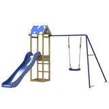 Outdoor Playset Impregnated Wood Pine 3279015