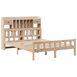 Bookcase Bed without Mattress 160x200 cm Solid Wood Pine 3322176